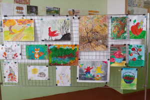 06.09. Юдановский СДК. Сегодня мы с ребятами подготовили выставку рисунков 